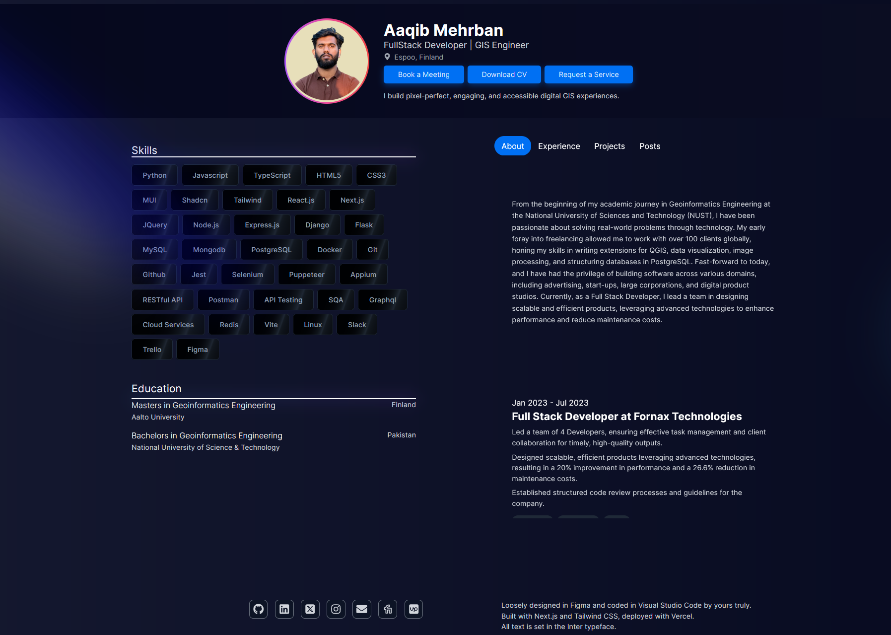 Web Developer Portfolio